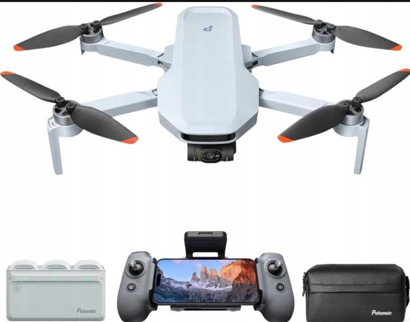 Potensic ATOM 2 fly more combo trzy baterie + Samsung Evo 256