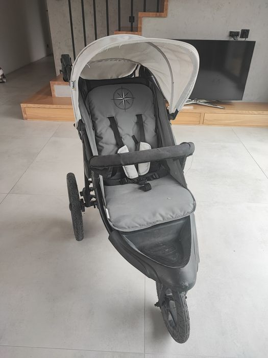 Hauck runner silver. Spacerówka na każdy teren.