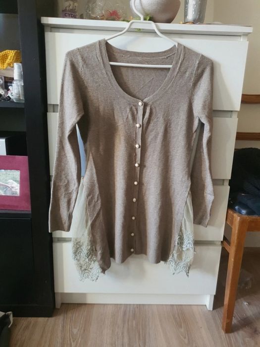 Sweterek rozpinany S