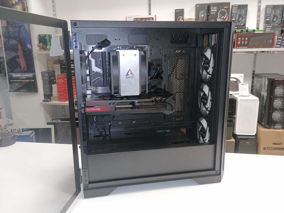 Komputer Ryzen 5 7500F 32GB DDR5 1TB SSD RX 7700 XT 12GB RGB Gwarancja