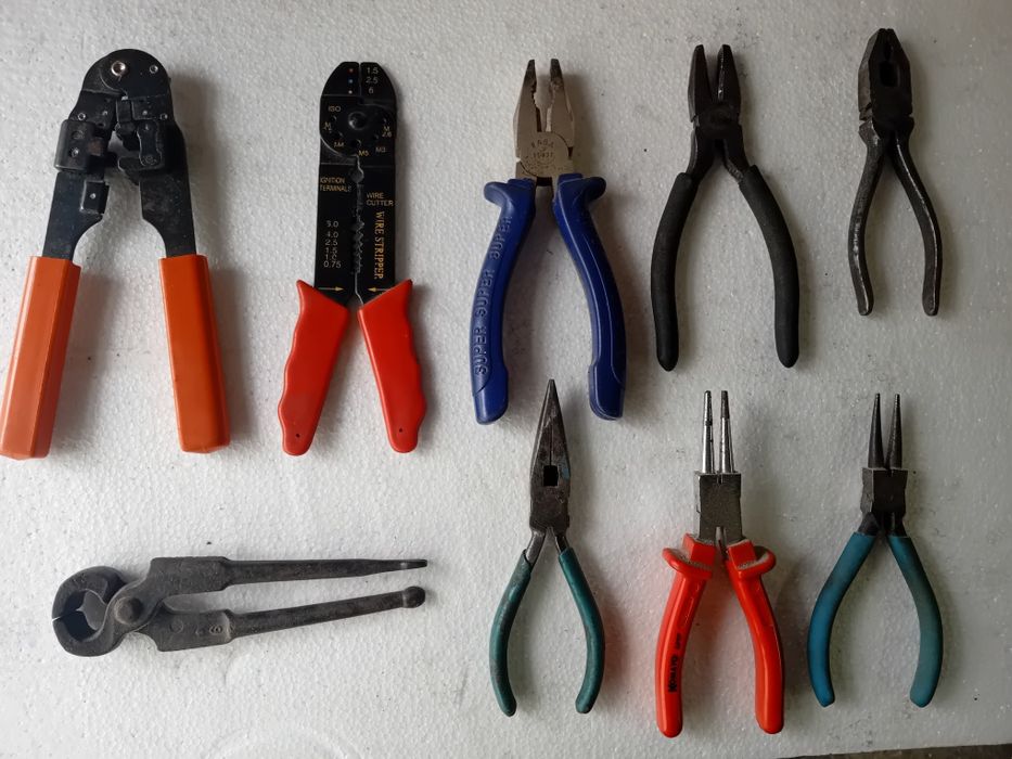 Ferramentas diversas usadas