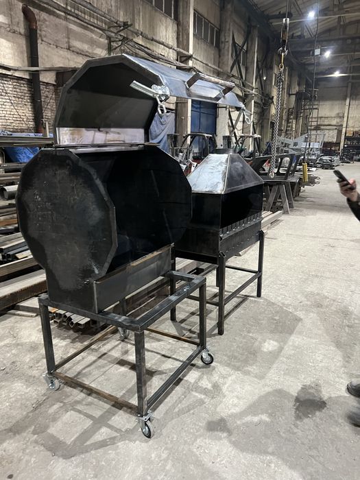 Автоматичний мангал Смокер бочка гриль