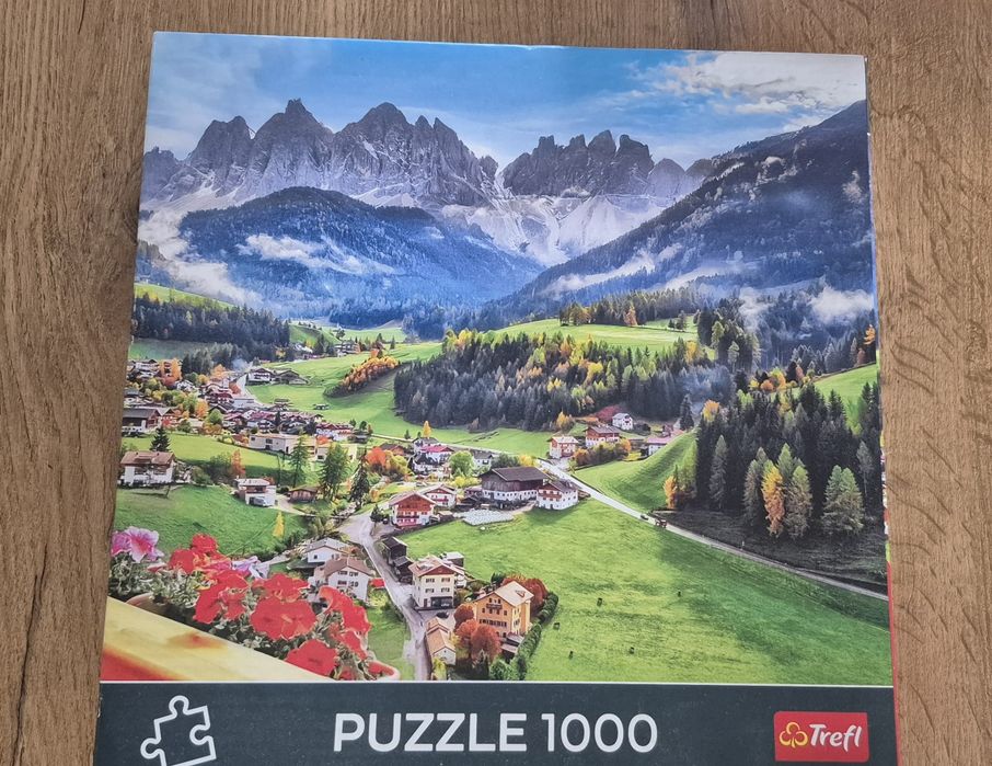 Puzzle 1500 włoskie wybrzeże plus Szwajcaria gratis
