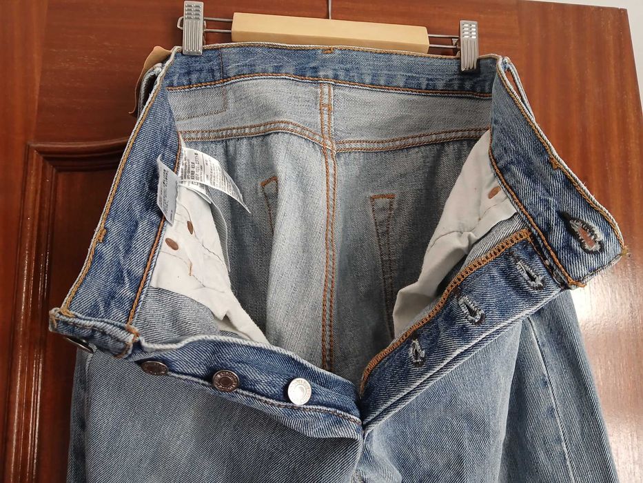 jeans Levis 501 W30 L32 calças de ganga homem