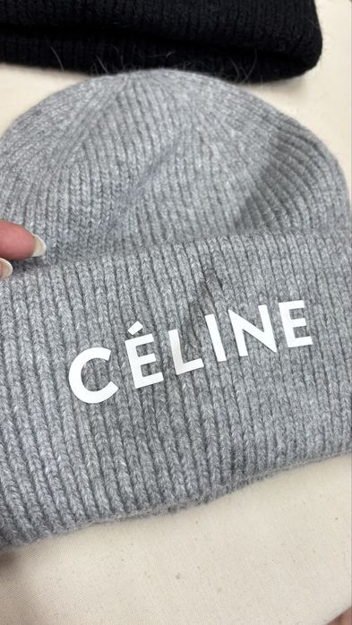 Шапка з вовни щерсть ангора люкс