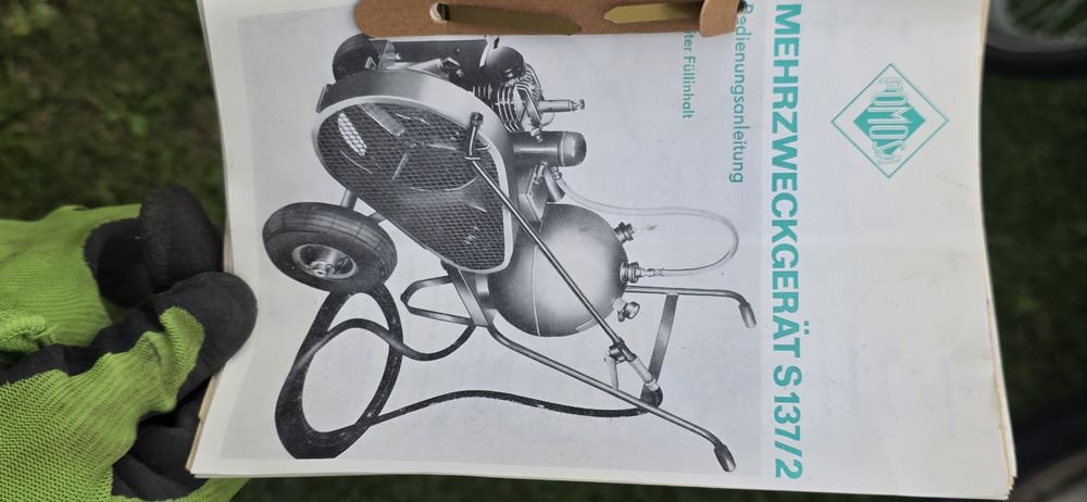 Sprężarka kompresor ddr okazja rok 1985