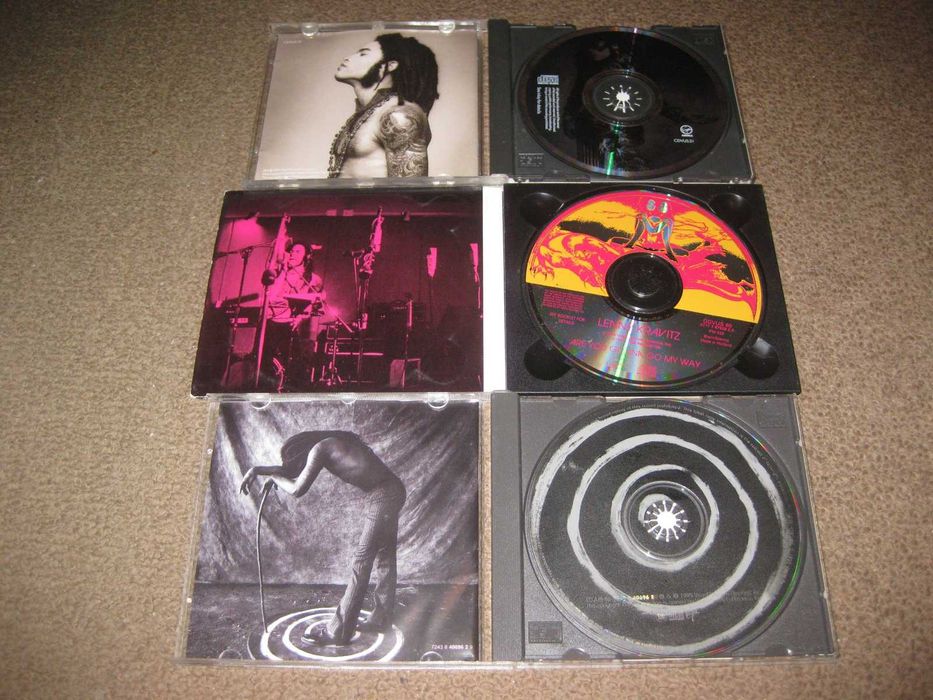 6 CDs do "Lenny Kravitz" Excelente Estado!