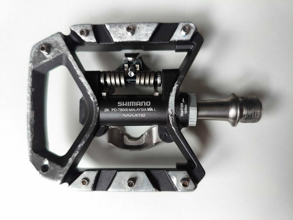 Pedały Shimano XT PD-T8000 | XT Trekking z Pinami lub SPD | 415g