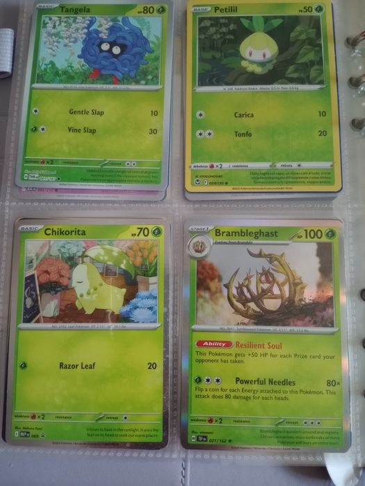 Cartas Pokémon para troca