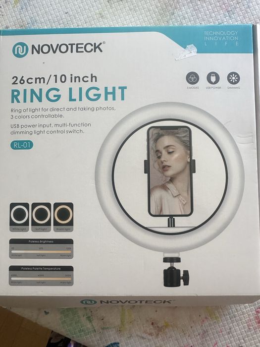 Ring Light como novo