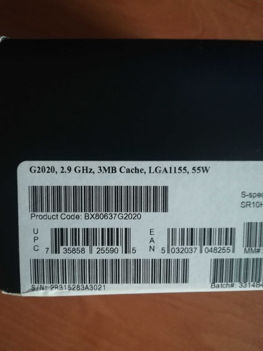 Процесcор INTEL PENTIUM inside