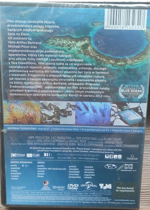 Planet Ocean film DVD