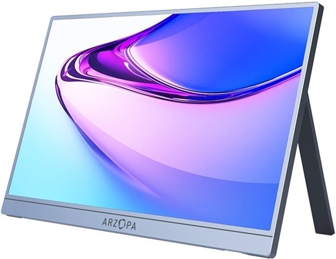 Monitor Arzopa 14" A1S 60Hz 1920 x 1080p (Cinza Prateado) - ARZOPA
