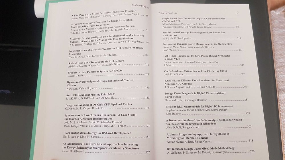 Technical Book: "VLSI: Systems on a Chip" (VLSI '99)64285800915841124