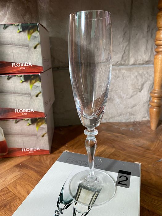 келих для ігристого вина Pasabahce Classique 250мл 2шт Elegance