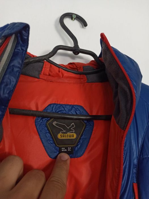 Трекинговый Пуховик Salewa simmetria down jacket на утяжках Салева Хл