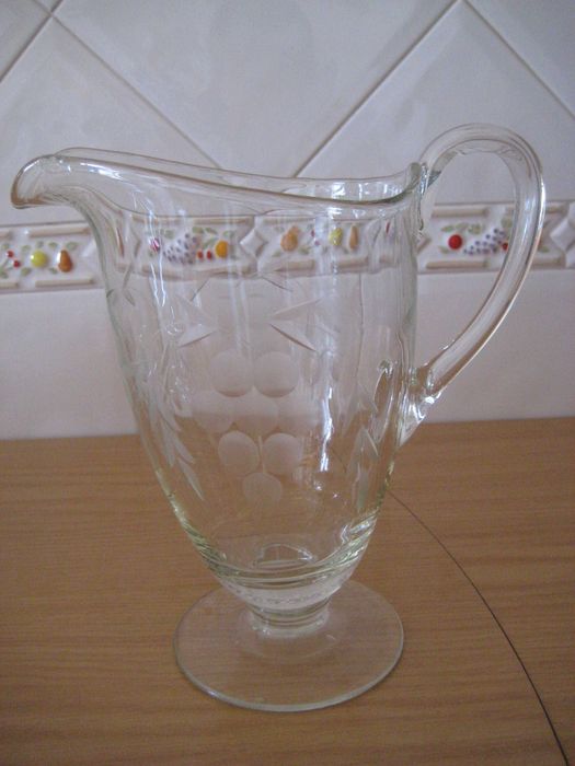 Serviço de jarro e copos