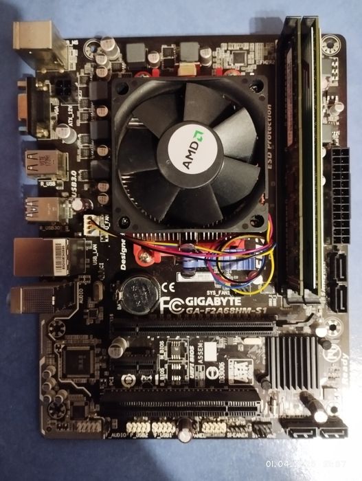 Продам комплект Amd A10-5600