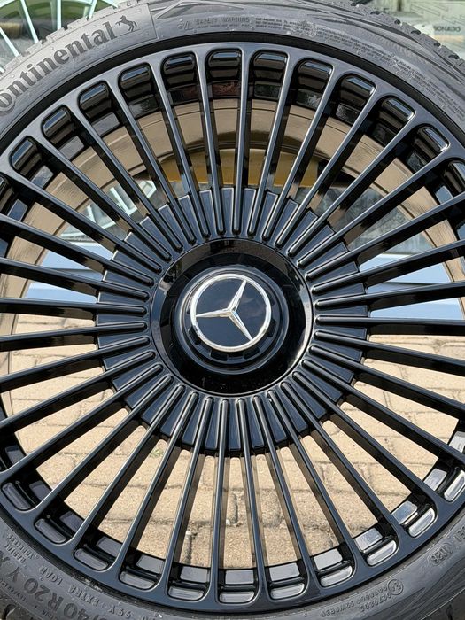 Nowe koła Mercedes 20" cali S klasa w223 czarne wieloszprychowe