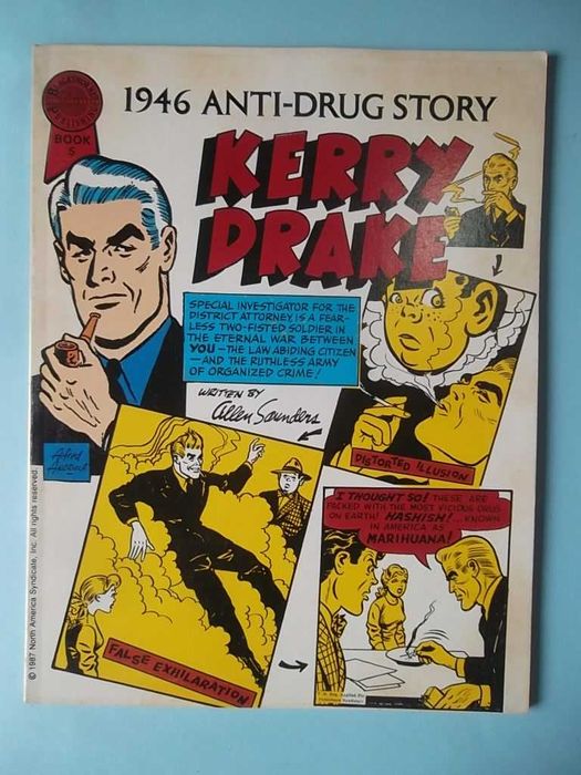 KERRY DRAKE - Alfred Andriola - 4 volumes, BD clássica de 1943 a 1946