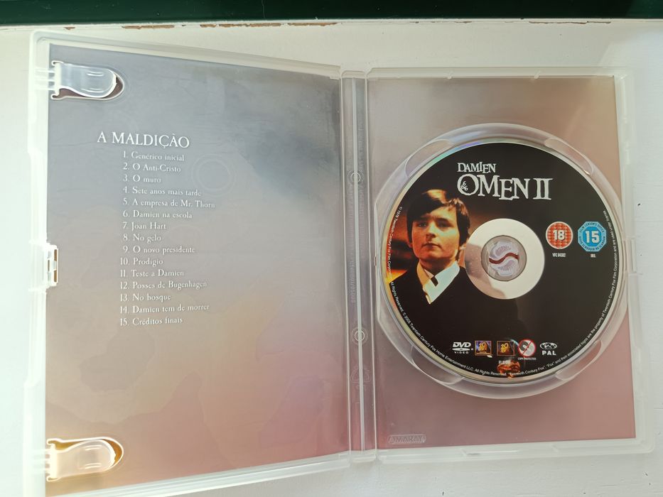 DVD a maldição  .