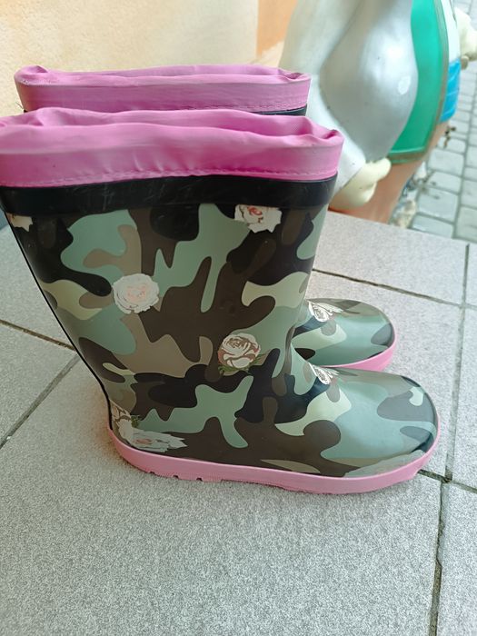 Гумові чоботи для дівчинки