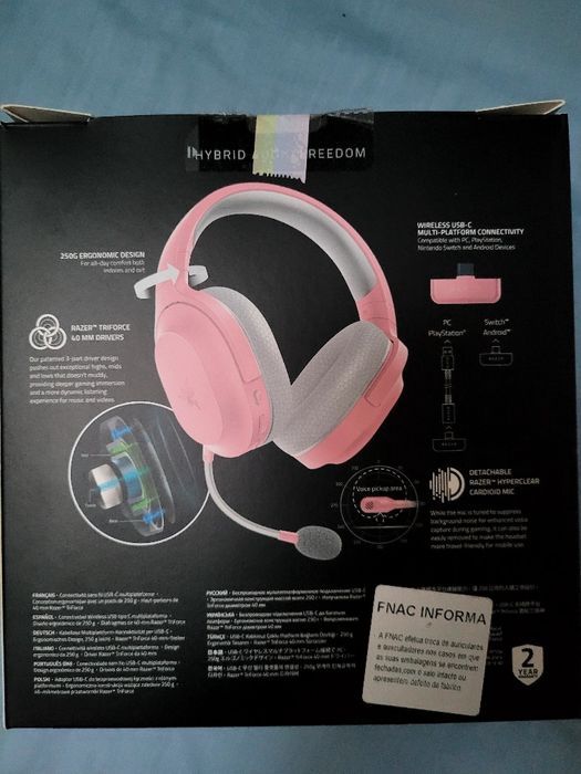 Pink Razer Barracuda X