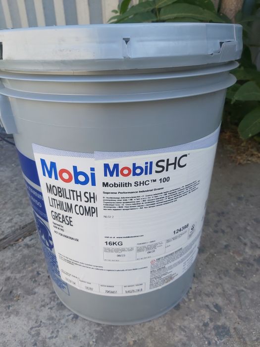 Смазка для подшипников Mobilith SHC 100 Класс по NLGI 2
