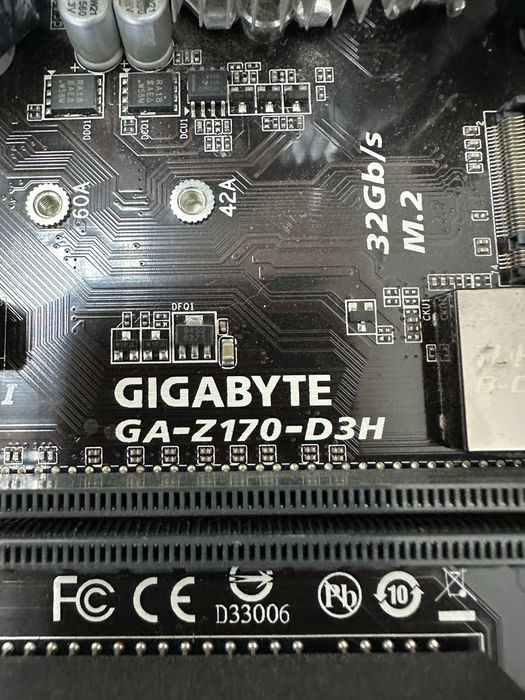 Комплект intel i5 6500 / GA-Z170-D3H / Кулер intel