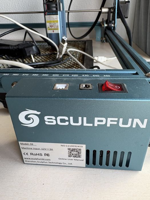 Maquina laser como nova