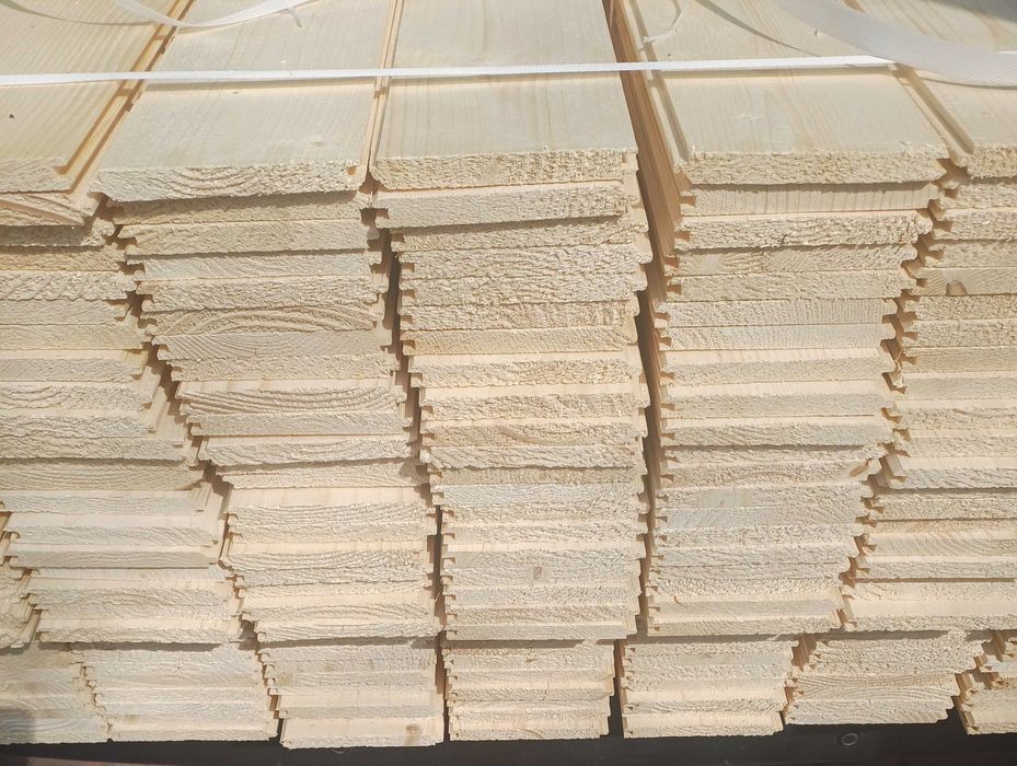 Deska tarasowa heblowana elewacyjna podłogowa półbal podbitka szalówka