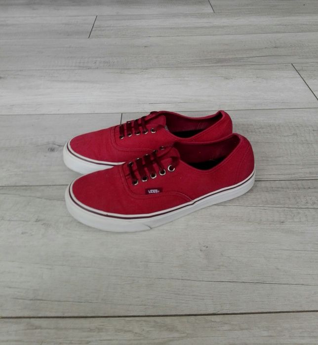 Jak nowe Vans oryginalne buty sportowe trampki bordowe unisex roz 40,5