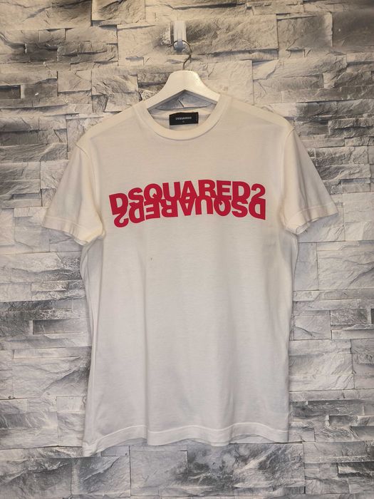 Koszulka Dsquared2 DSQ2 T-Shirt Biała Logo S