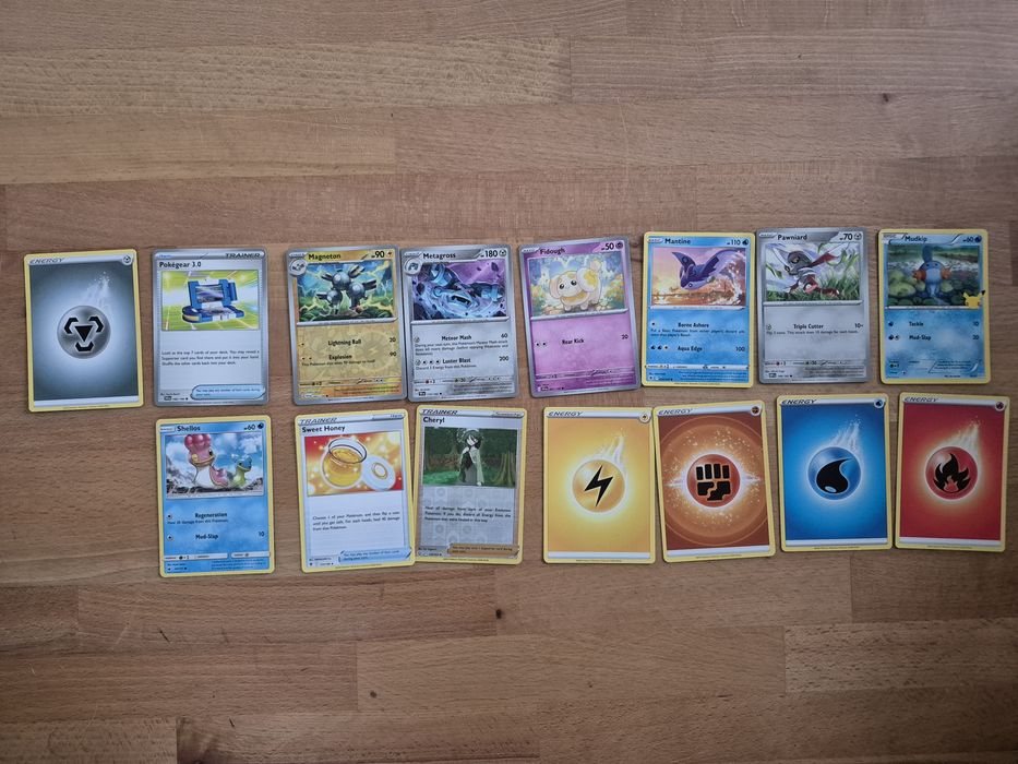ORYGINALNE Karty Pokemon TCG - zestaw 15 szt. nr 14