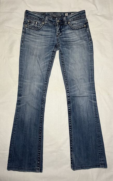 miss me flared jeans джинси кльош на низькій посадці  y2k