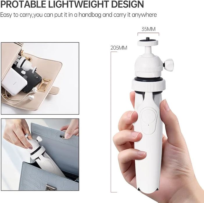 Mini statyw lynca kolor czarny czerwony z pilotem