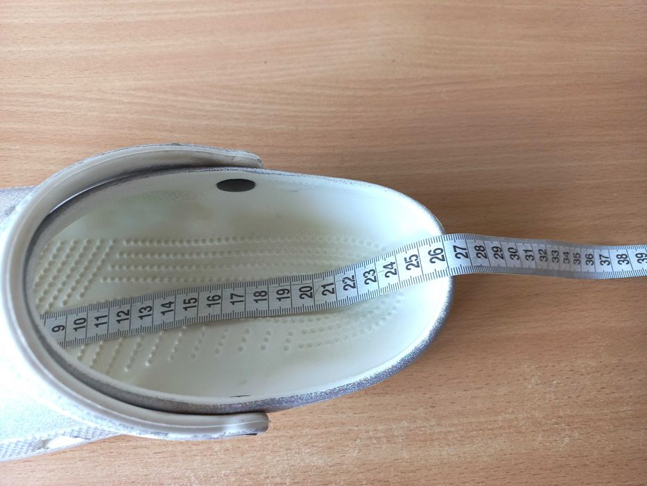 Гарні крокси сабо шльопанці crocs m7w9/39-39,5р. устілка 25,7 см