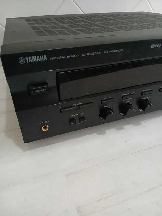 REPARAÇÃO ou PEÇAS Amplificador Yamaha RX-V596RDS 100W 5.1 - Não Liga