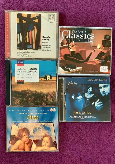 Adam Ma 1000 Płyt Cd Z Muzyką Poważną Codziennie Słucha Zestaw 8 płyt CD z muzyką poważną i klasyczną Warszawa Ochota • OLX.pl