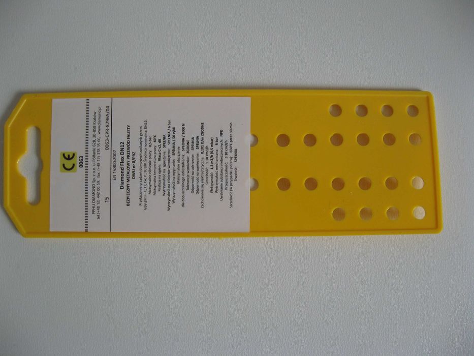 Przewód wąż gazowy GW1/2” 2mb.