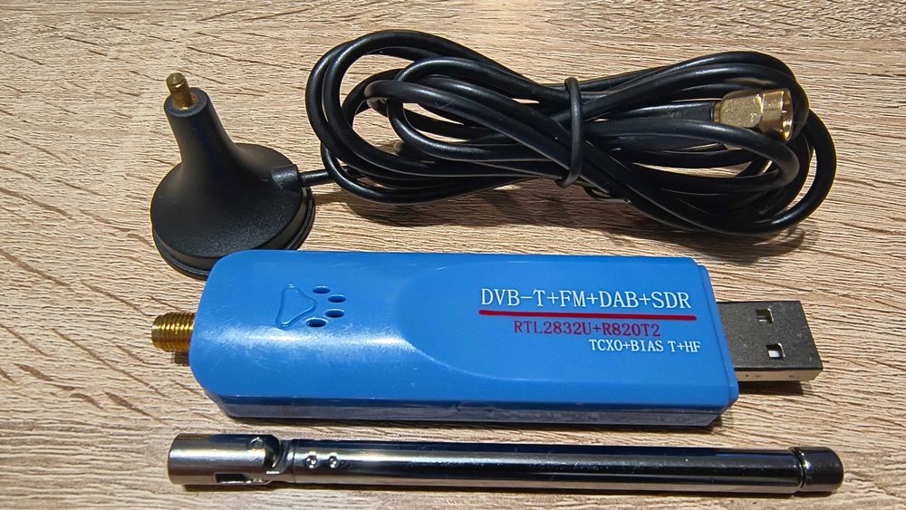 SDR RTL Tuner USB skaner DVB-T szerokopasmowy