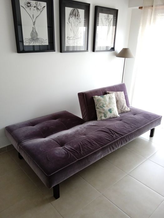 Sofá de 3 lugares mais poltrona