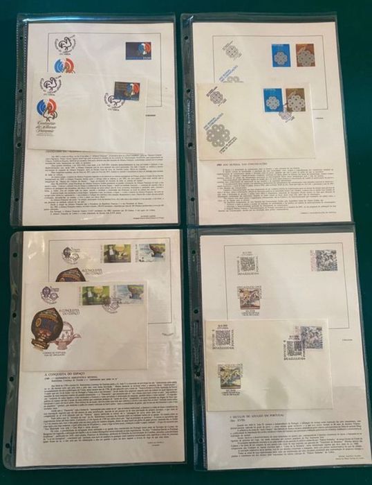 Sobrescritos de 1º dia de circulação dos CTT (FDC’S) - 1983