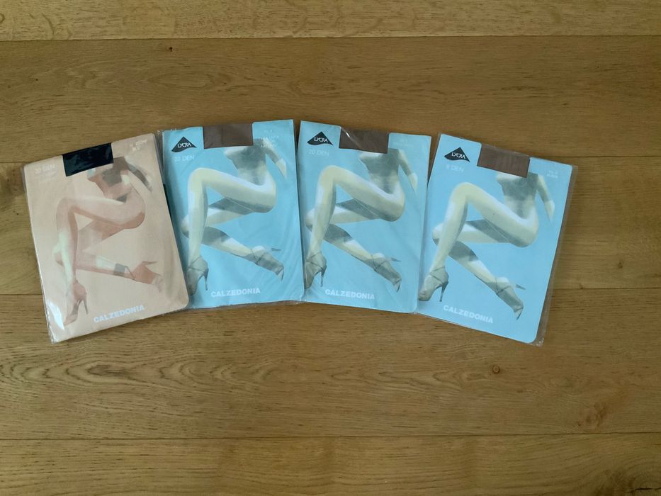 Zestaw rajstop CALZEDONIA rozm 2 NOWE 4op