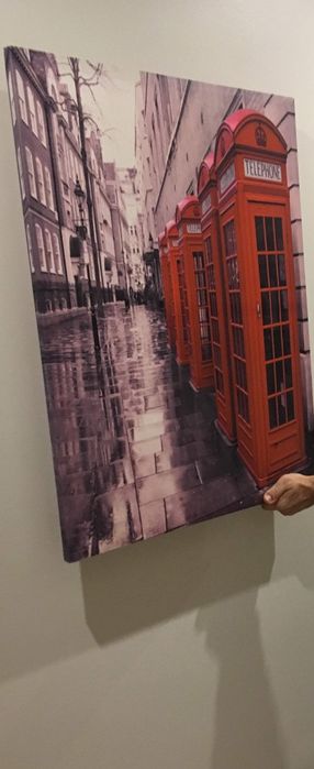 2 Telas imagens de Londres