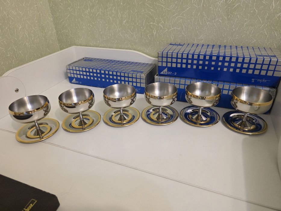 Нові креманки барон baron Цептер/Цептор Zepter  фужери