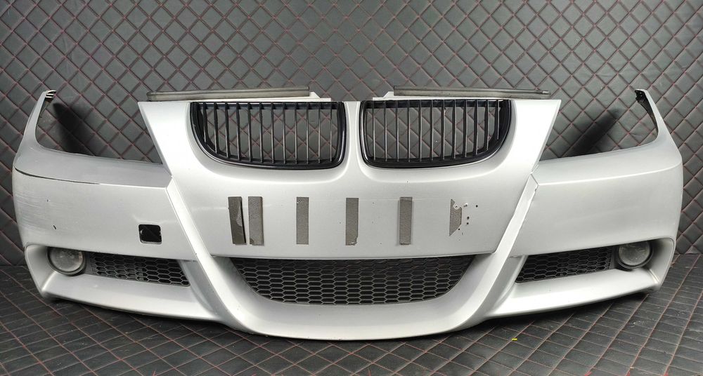 BMW 3 E90 E91 05-08 Zderzak Przedni Przód Kompletny