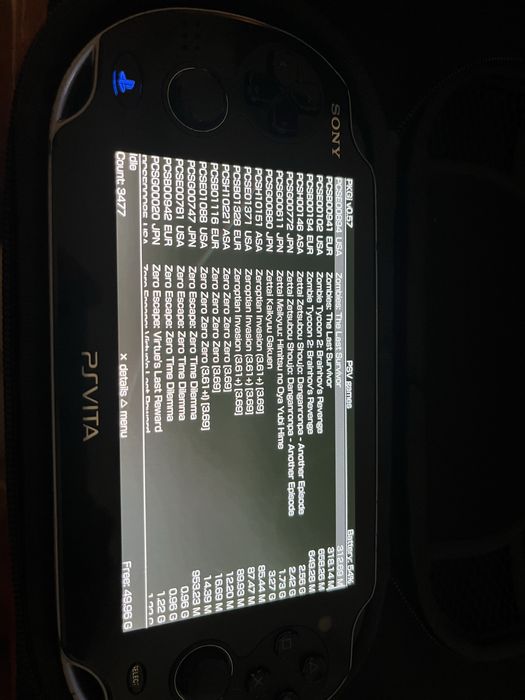 PSVITA - Desbloqueada 64gb