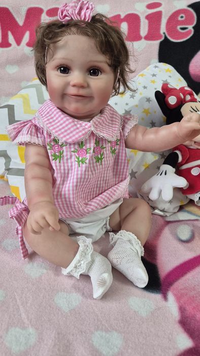 Реборн вінілова новонароджена