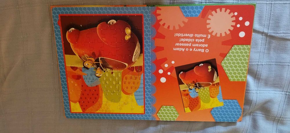 Livro Puzzle - Bee movie